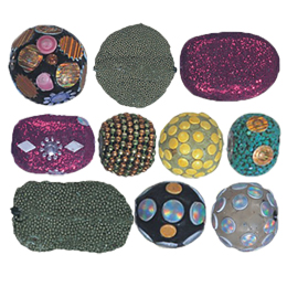 Decorated or Embellished Clay Beads6