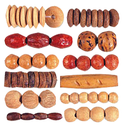 Plain Wood Beads