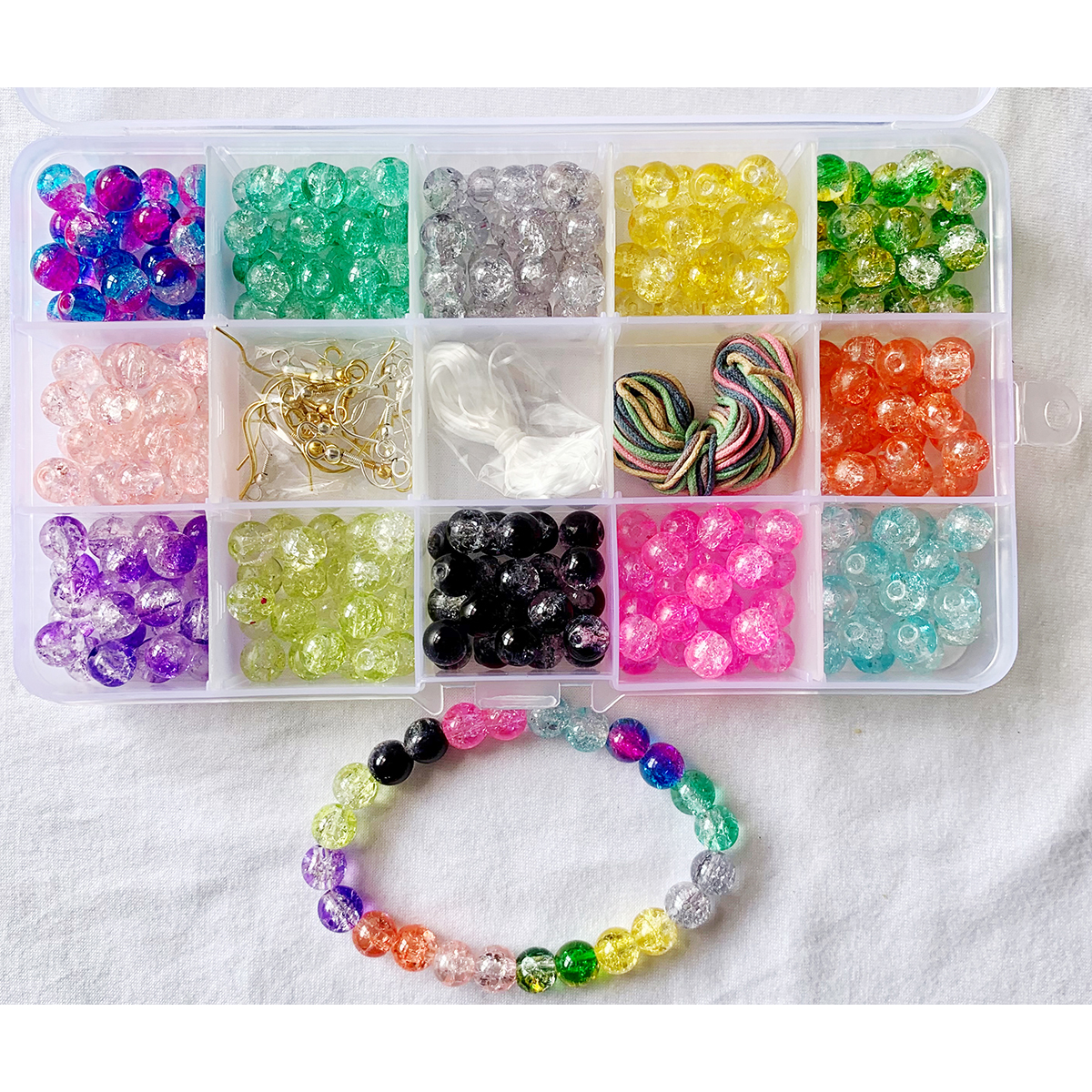 Crackle Beads DIY Kit