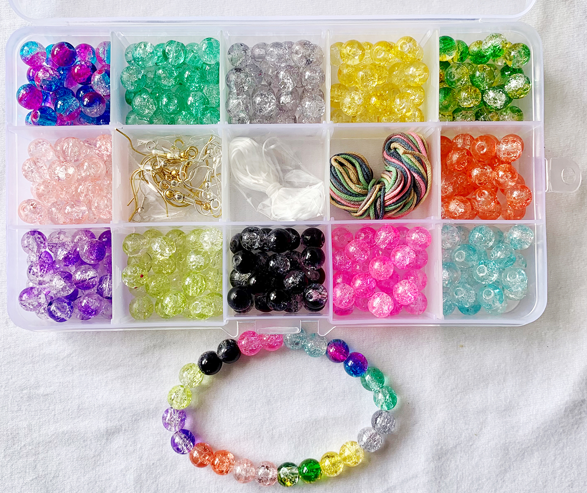 DIY Jewelry Kits and Beads Storage Boxes
