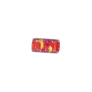 Confetti Mosaic pattern Glass Beads with color line 8035