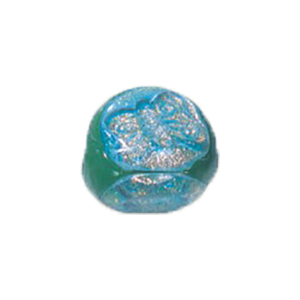 Handmade and Fused Semi Dichroic Glass Beads 16730